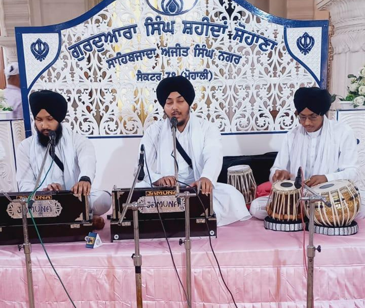 गुरुद्वारा सिंह शहीदां सोहाना में 315वें सरहिंद फतेह दिवस की खुशी में गुरमत समागम का आयोजन